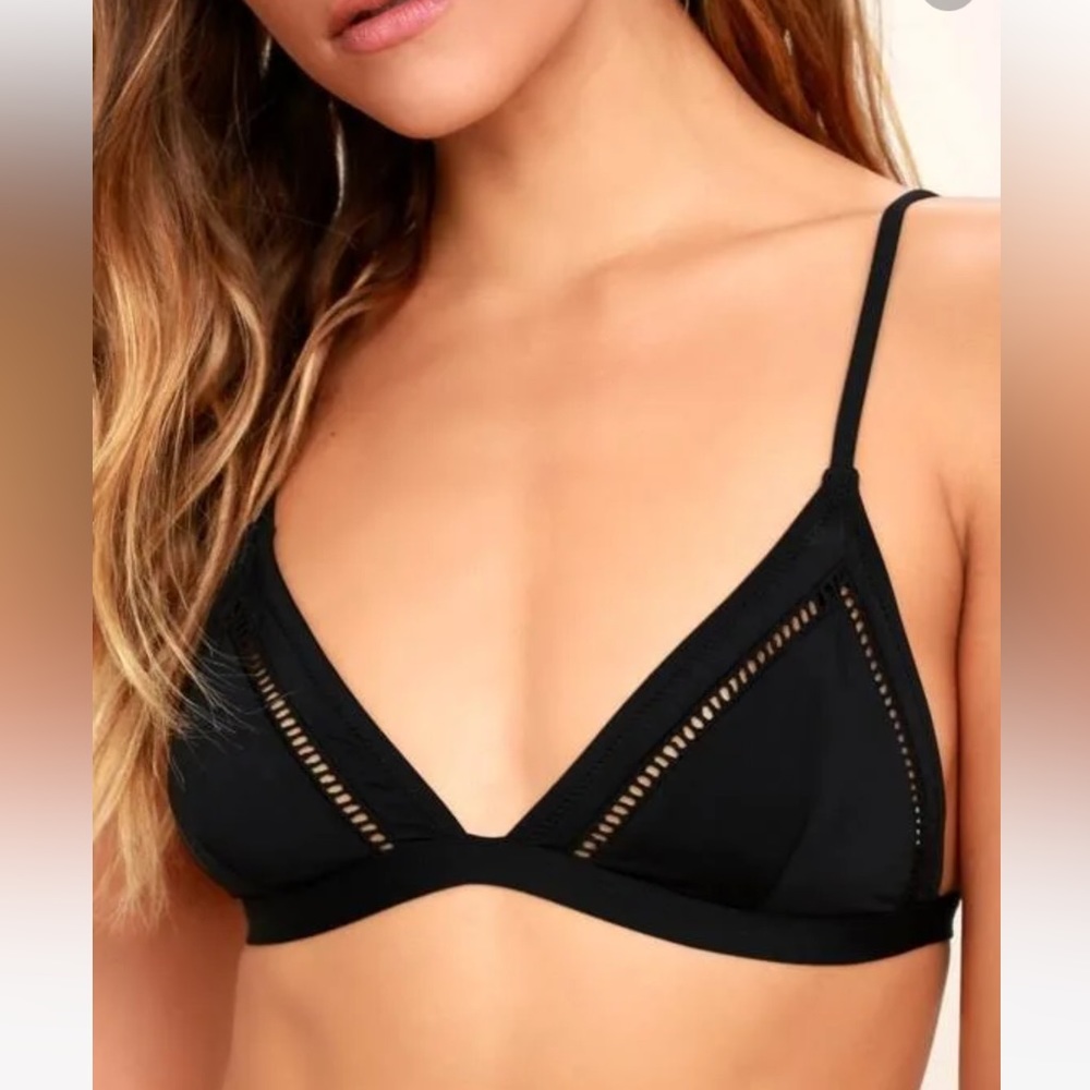 Nordstrom black bikini top